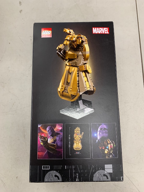 Photo 1 of LEGO Marvel Infinity Gauntlet Set 76191 Collectible Thanos Glove with Infinity Stones, Building Set, Avengers Gift Idea for Adults and Teens, Model Kits for Decoration and Display