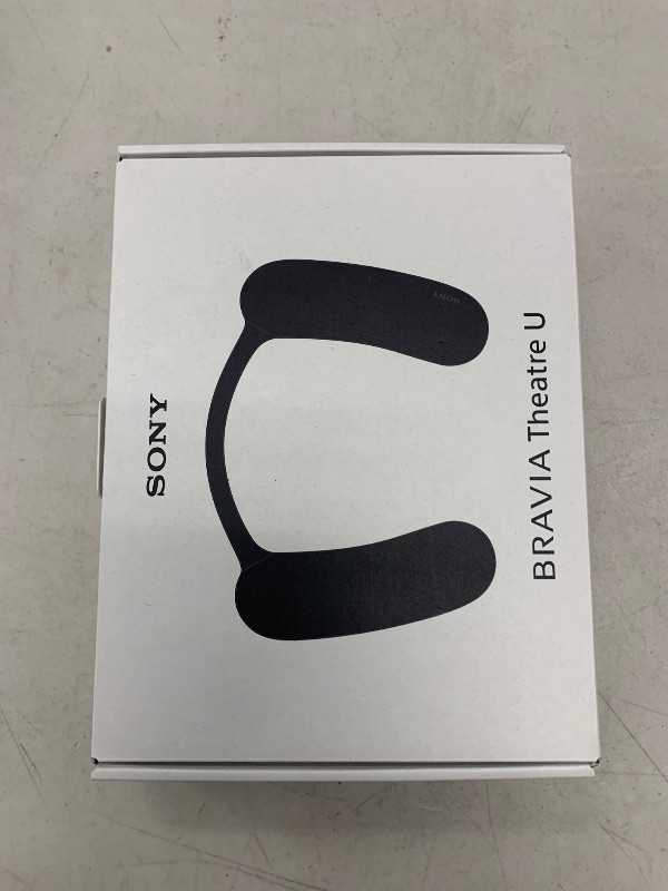 Photo 1 of Sony BRAVIA Theater U Wireless Wearable TV Speaker with Bluetooth, Personalized Home Theater Audio, Gaming Compatibility, Built-in mic, 12 Hour Battery Life, IPX4 Splash-Resistant (HT-AN7)