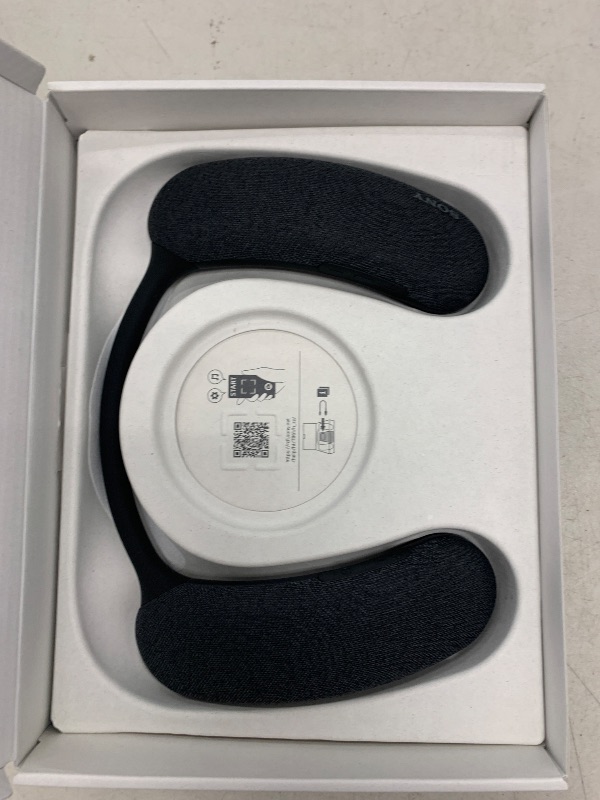 Photo 1 of Sony BRAVIA Theater U Wireless Wearable TV Speaker with Bluetooth, Personalized Home Theater Audio, Gaming Compatibility, Built-in mic, 12 Hour Battery Life, IPX4 Splash-Resistant (HT-AN7)