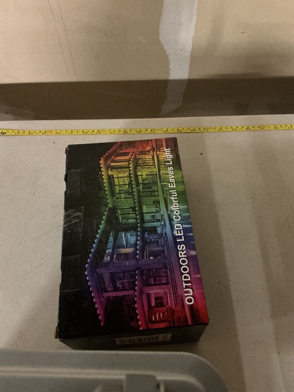 Photo 1 of 200FT Permanent Outdoor Lights for House,Waterproof Smart RGB LED Eaves Lights?permanent outdoor lights with App/Remote Control,Music synchronisation?for House,Halloween,Roof,Christmas Decorations