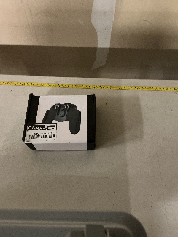 Photo 1 of 4  Usb Mobile Game Controller with Cooling Fan Adjustable Stand for PUBG/Call of Duty/Fotnite [6 Finger Mode] GAMR+ L1R1 L2R2 Gaming Grip Gamepad