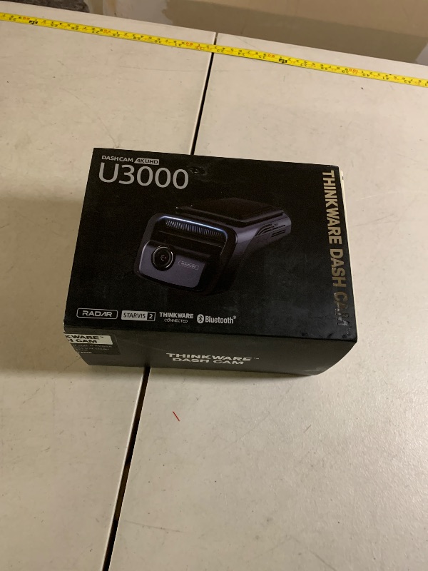 Photo 1 of Thinkware U3000 4K Front Dash Cam with Sony STARVIS 2 Sensor, Built-in Radar Parking Mode, Super Night Vision 4.0, Dual-Band Wi-Fi, GPS, HDR, ADAS, Bluetooth, Supports Up to 512GB microSD
