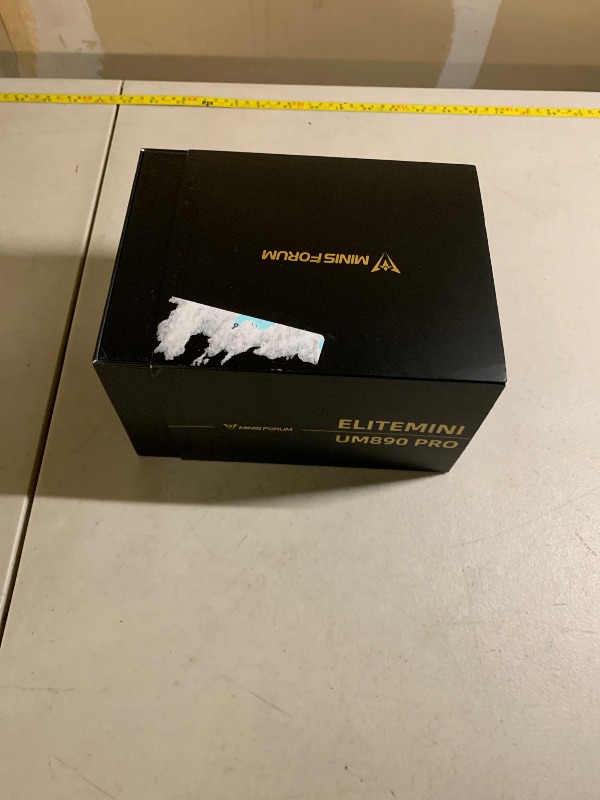 Photo 1 of MINISFORUM UM890 Pro Mini PC, AMD Ryzen 9 8945HS (up to 5.2GHz) Mini Computers, 32GB DDR5 5600MHz RAM&1TB PCIe 4.0 SSD, Mini Desktop Quad Display HDMI/DP1.4/USB-C, AMD Radeon 780M/Dual LAN 2.5G