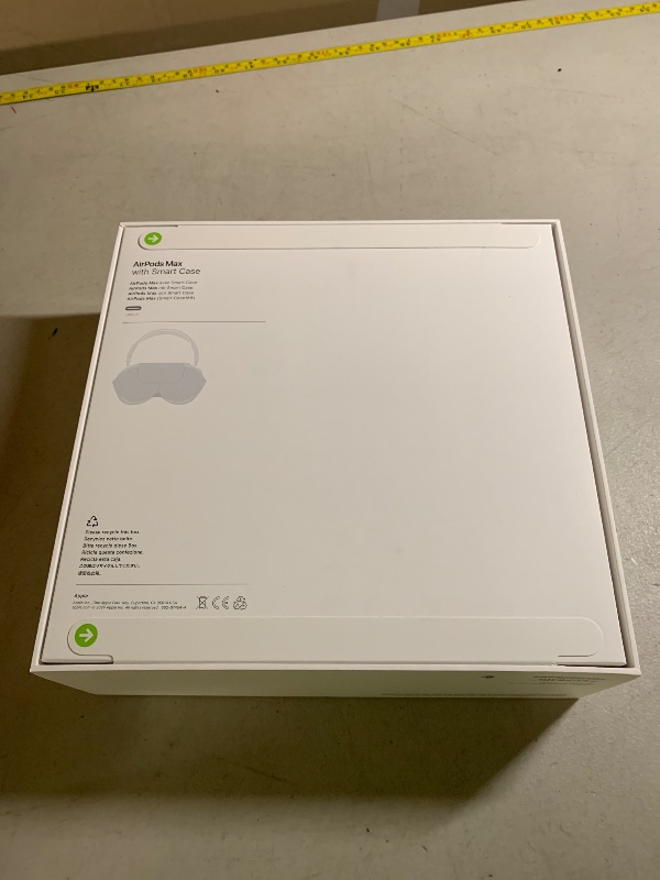 Photo 1 of Apple AirPods Max Wireless Over-Ear Headphones, Pro-Level Active Noise Cancellation, Transparency Mode, Personalized Spatial Audio, USB-C Charging, Bluetooth Headphones for iPhone - Midnight