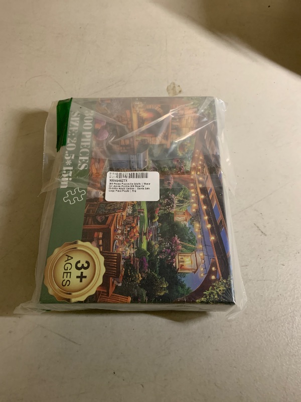 Photo 1 of 300 Pieces Puzzles for Adults | Manor Cat Jigsaw Puzzles 300 Piece for Children Adults Seniors | Sturdy,Safe Large Piece Puzzle | Engaging & Educational Toys Great Gift for Boys Girls 20.5 x 15 in