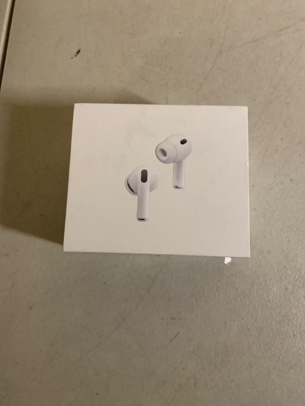 Photo 1 of Apple AirPods Pro 3 Wireless Earbuds, Active Noise Cancellation, Live Translation, Heart Rate Sensing, Hearing Aid Feature, Bluetooth Headphones, Spatial Audio, High-Fidelity Sound, USB-C Charging
