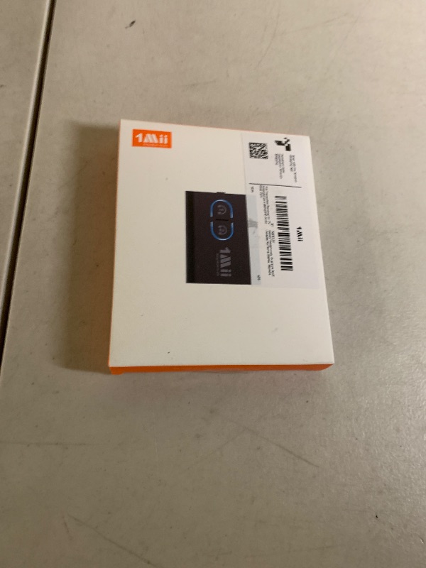 Photo 1 of 1Mii Bluetooth 5.3 Transmitter Receiver for TV to Wireless Headphones, Dual Link AptX Adaptive/Low Latency/HD Audio, Aux Adapter for Home Stereo, Airplane, Boat, Gym