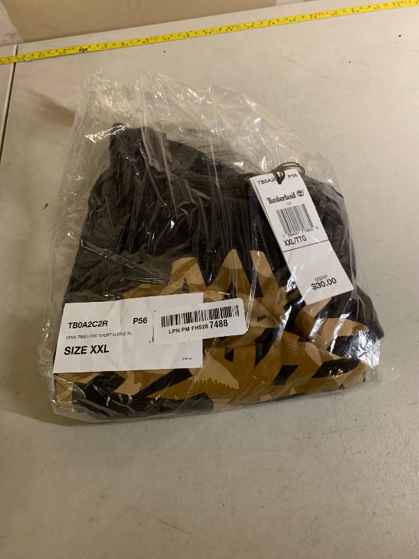 Photo 1 of Timberland Men's Kennebec River Tree Logo T-Shirt, Black/Wheat Boot, XX-Large