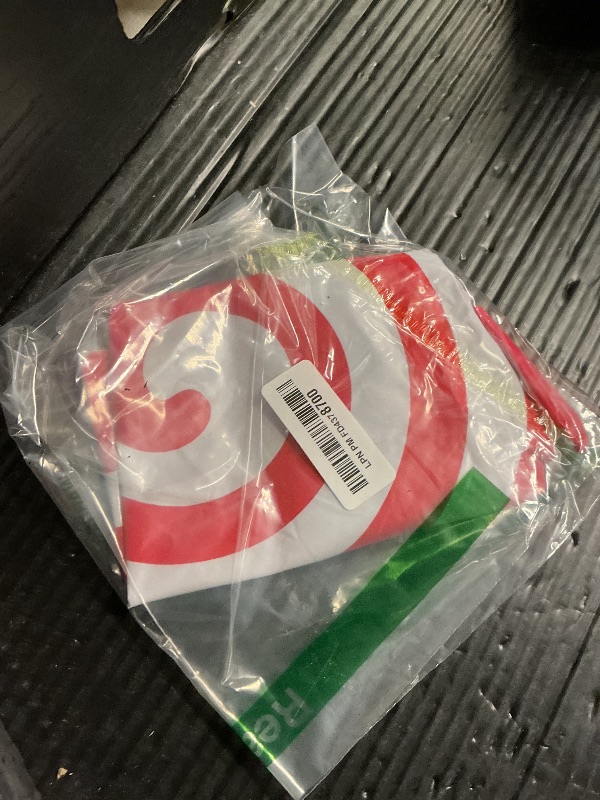 Photo 1 of 2 Pcs Christmas Candy Balloons Kit 27 Inch Lollipop Balloons Large Candy Balloons for Winter Holiday Xmas New Year Party Decorations