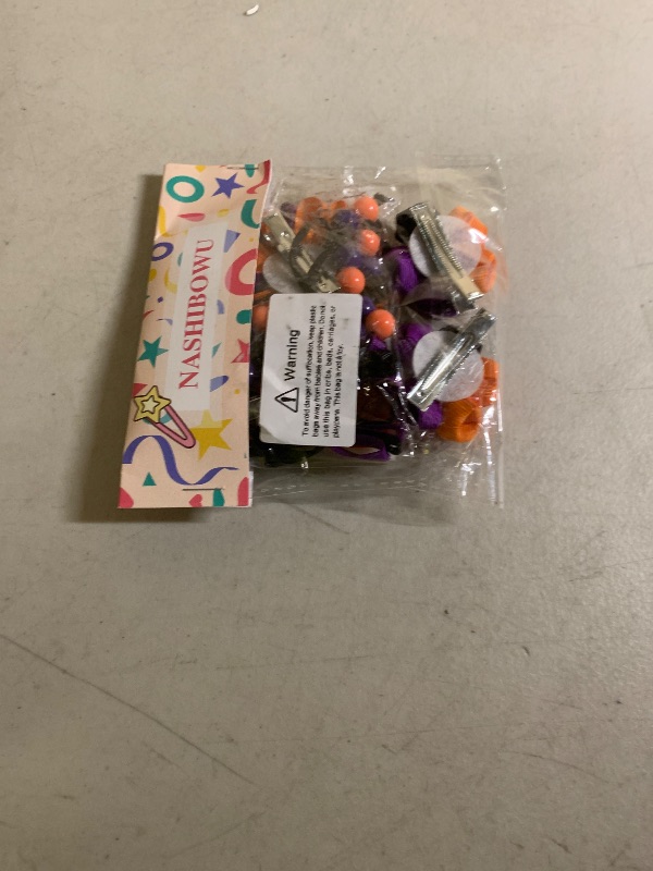 Photo 1 of 4Pcs Pumpkin Fall Hair Bow Clips for Girls Kids Teens, Cute Thanksgiving Holiday Hair Accessories with Grosgrain Ribbon Cheer Bows & Alligator Barrettes, Crazy Hair Day, Party, Costume