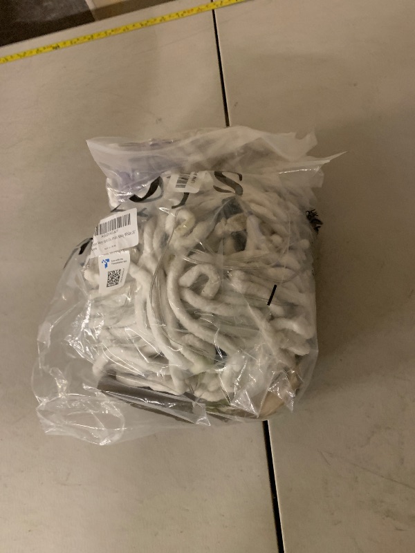 Photo 1 of 16.4 Ft Halloween Spider Webs Lights Decorations 250 Purple & Orange LED Lights with 40 Small Spiders, Halloween Giant Spiderweb Lights Outdoor Decor for Yard Haunted House Party