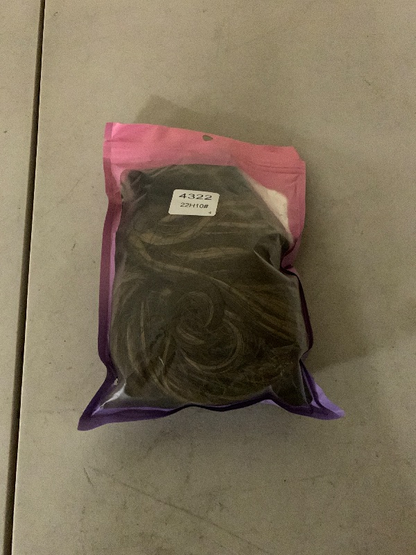 Photo 1 of 4PCS Clip in Hair Extensions Honey Blonde Mixed Light Brown 20 Inch Long Wavy Synthetic Hair Extensions (4pcs, 20Inch, 22H10#)