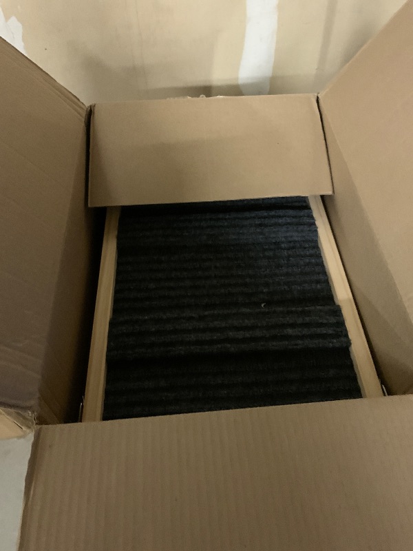 Photo 1 of 2025 Upgraded Dog Ramp for Couch, Foldable Small Dog Ramp for Low Bed, 4 Adjustable Height from 13'' to 21", Portable Stable Pet Steps with Non-Slip Pad, Pet Ramps Use for Sofa Couch Stairs