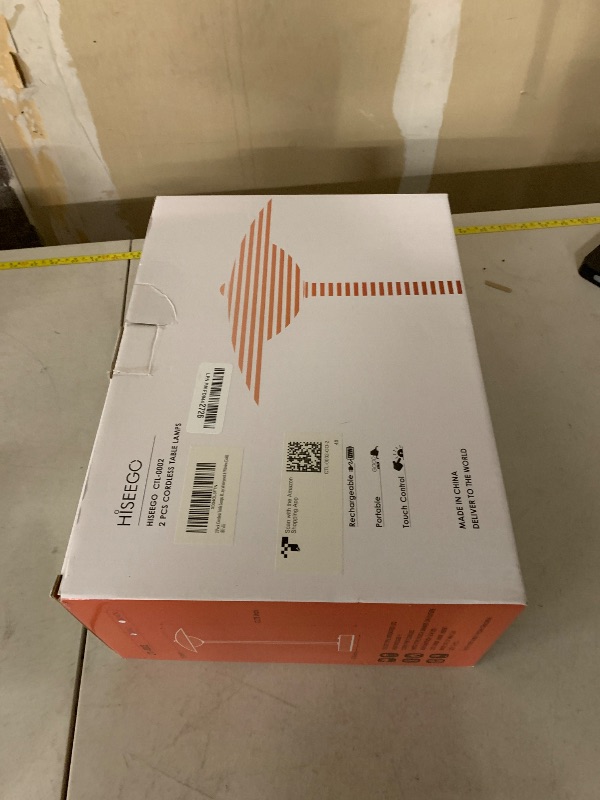 Photo 1 of 2 Pack Cordless Table Lamps, Rechargeable Battery Powered Lighting, Indoor/Outdoor Table Lamps for Patio Restaurant Home Dinner Dining Kitchen Bar Night Light Balcony,Waterproof & Wireless(Gold)