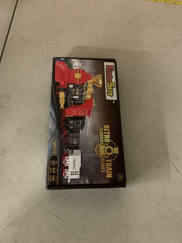 Photo 1 of 12 Pcs Train Set for Toddlers 2-4,Mini Track Motorized Trains Electric Christmas Toy,Classical Trian Sets for 3 4 5 6 7 8+ Years Old Kids Christmas Birthday Toys Gifts,No Batteries Included