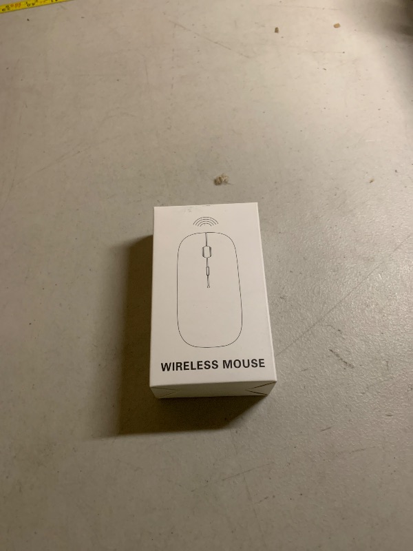 Photo 1 of Bluetooth Wireless Mouse for MacBook Air Mac Pro iPad Laptop Computer Pad Optical Rechargeable Slim Silent Dual Mode (2.4G USB-C/USB-A&Bluetooth 5.2/3.0) Mouse Jiggler for Computer Awakening - Silver