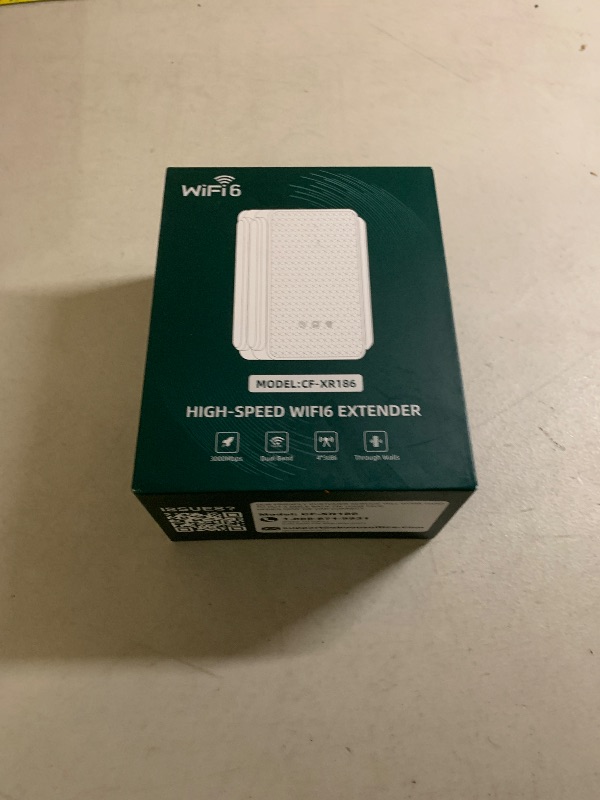 Photo 1 of 2026 WiFi 6 Extender Signal Booster, Longest Range up to 12000 sq.ft for Home, AX3000 Dual Band WiFi Repeater, 10X Faster Access Point