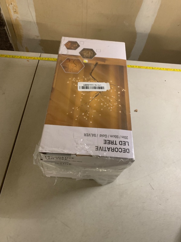 Photo 1 of 4 Pack Money Tree Gift Holder 108 LEDs Lighted Fairy Light Spirit Trees Graduation Decorations Battery/USB Powered Light Up Display Twig Gift Card Tree with 22 Clear Clips for Card Photo Memo