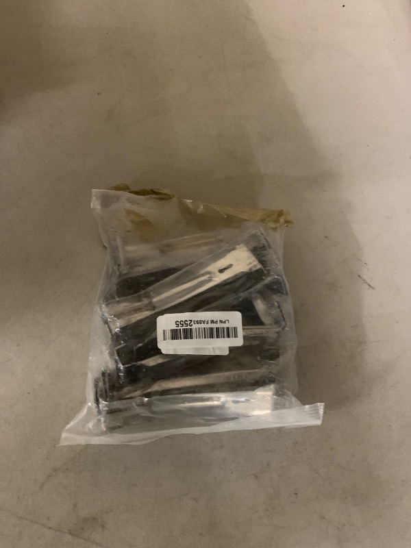 Photo 1 of 10 Pcs 5 Inch Gutter Hangers with a Pre-Inserted Rust Resistant Screw,Quick Screw Gutter Clips Hidden Gutter Bracket Come with 1/4’’ Hex Drill Bit,Clip for 5" K-Style Aluminum Gutters