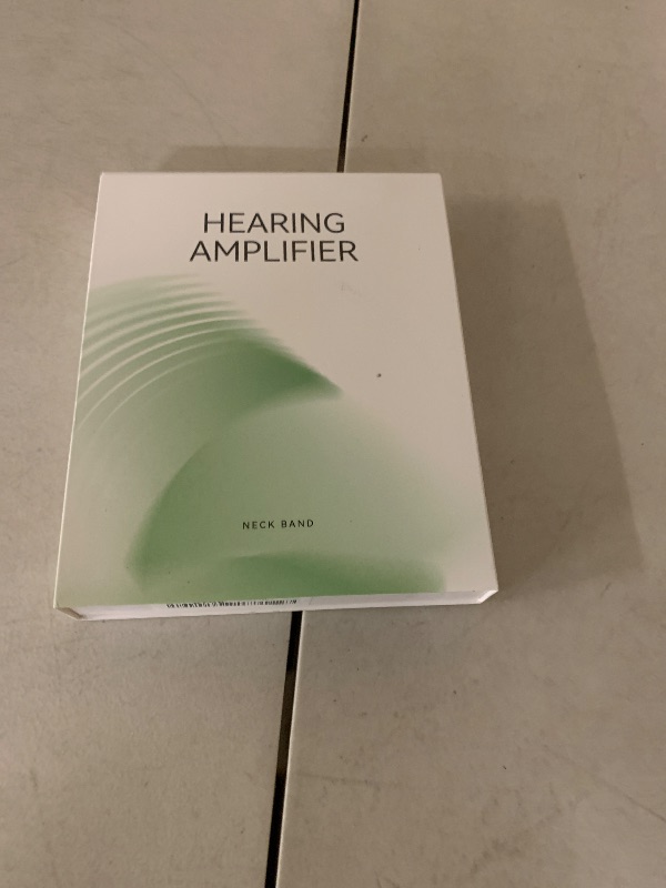 Photo 1 of ADCDAC Hearing Aids, Bluetooth Hearing Aid for Seniors Adults, Neckband Rechargeable Hearing Amplifiers for Mild to Moderate Hearing Loss