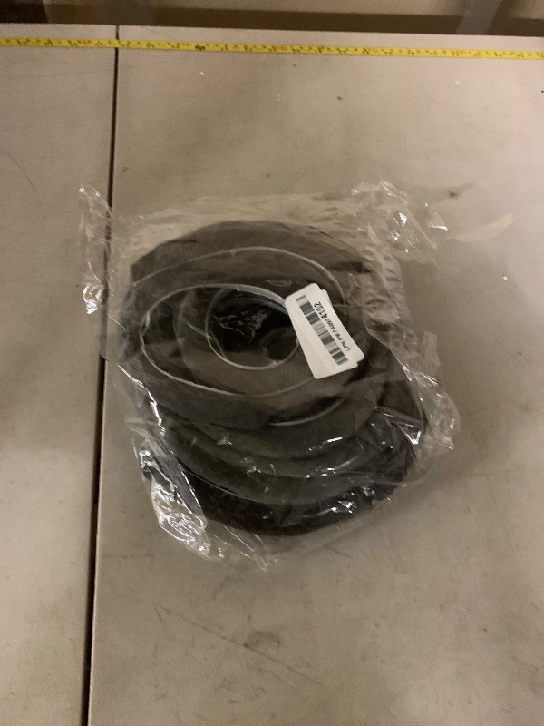 Photo 1 of 0.9 Inch Brush Weather Stripping,33 Feet,Card-Slot Seal Strip Pile Weatherstrip Door Sweep Brush for Door Window