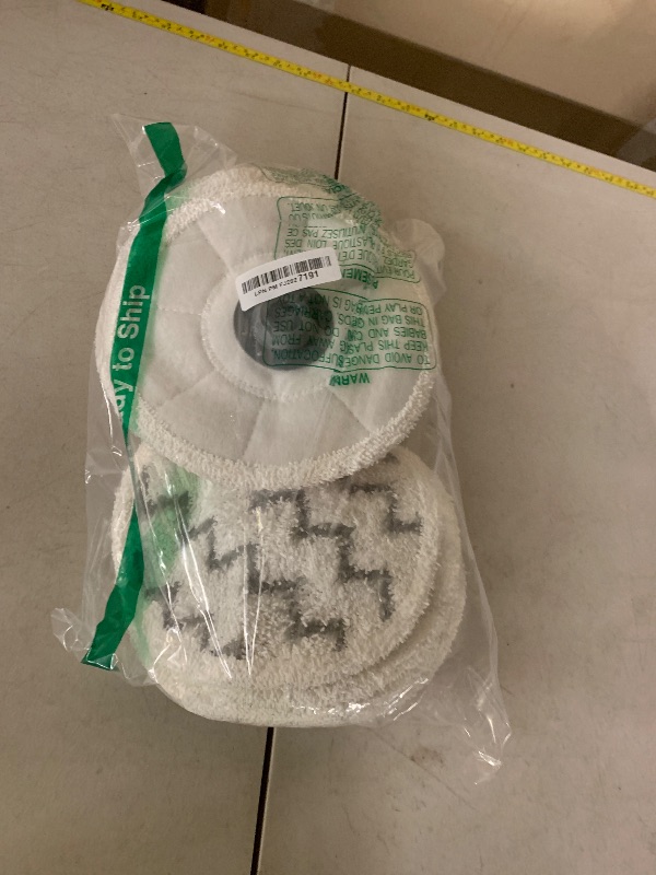 Photo 1 of 3897A Replacement Steam Mop Pads: 12 Packs Spin Mop Refills Compatible with Bissell Spinwave 3897A 3712C 3712W SmartSteam Scrubbing Steam Mop - Hard Floor Steam Mop Washable Pads (Heavy & Soft)