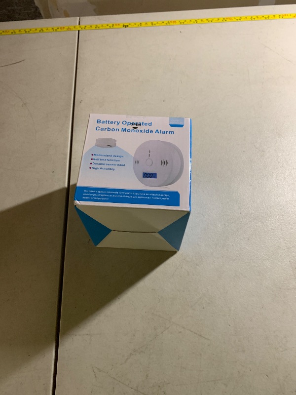 Photo 1 of 3 Pack Carbon Monoxide detectors, co Detector, Carbon Monoxide Alarm Detector Battery Powered with LCD Display, Carbon Monoxide Detector, UL2034 Standards, for Home