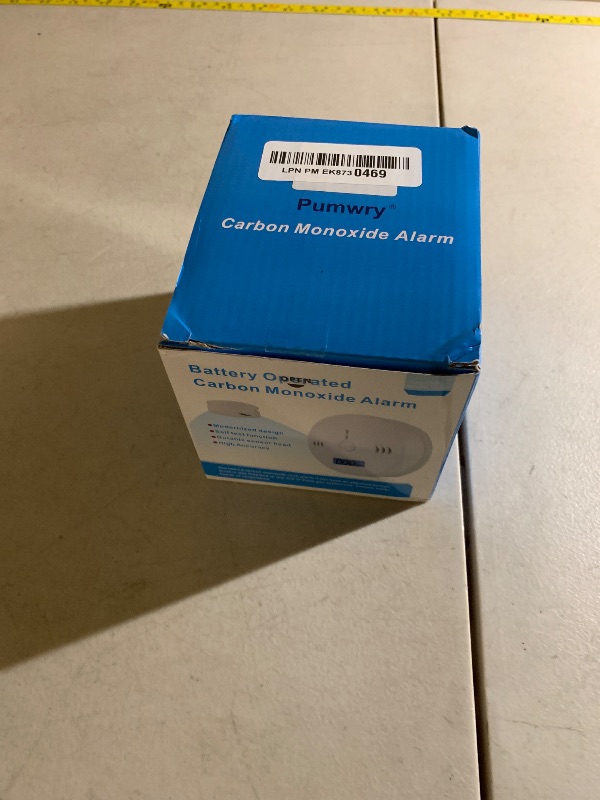 Photo 1 of 3 Pack Carbon Monoxide detectors, co Detector, Carbon Monoxide Alarm Detector Battery Powered with LCD Display, Carbon Monoxide Detector, UL2034 Standards, for Home