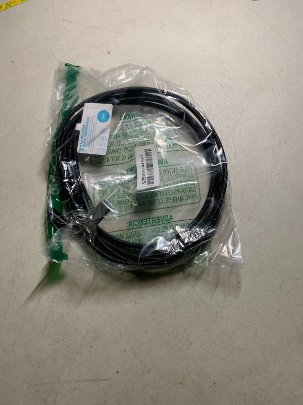 Photo 2 of AINOPE USB C Extension Cable, 20Gbps/USB3.2 Fast Transfer USB Type C Extender 240W Charging Compatible with iPhone 16 pro max/PSVR2/USB C Hub/MacBook Air M2 Pro/iPad/Magsafe Charger,10FT,Black