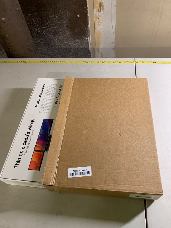 Photo 1 of 14" Triple Laptop Screen Extender, 1080P FHD IPS Ultra-Slim Portable Dual Monitor for Laptop, USB C HDMI Plug-Play Monitor Extender for Triple Display for MacOS/Windows, Fits 13-17.3" Laptops