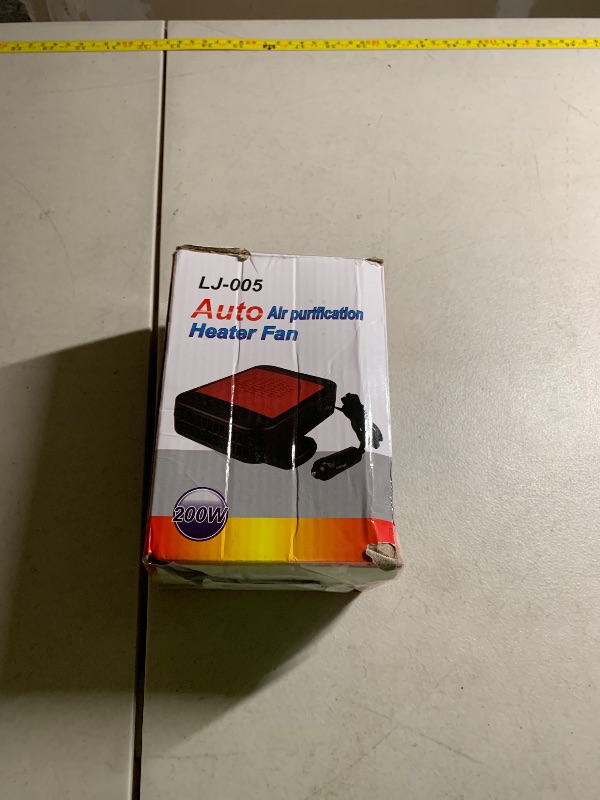 Photo 1 of 12V Car Heater & Defroster,2 in1 Fast Heating & Cooling Fan,Plug In Car Heater for Windshield Defogger with 360° Rotary Base