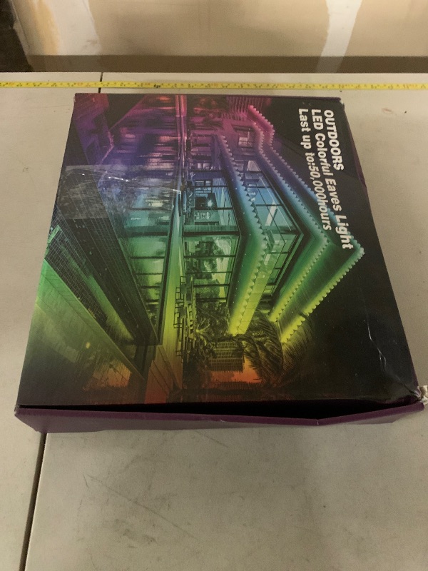 Photo 1 of 300Ft Outdoor LED Strip Lights Waterproof,Music Sync RGB IP68 Outside Led Light Strips Waterproofs with App and Remote,Exterior Led Rope Lights Waterproof for Deck,Balcony,Roof,Garden,Pool