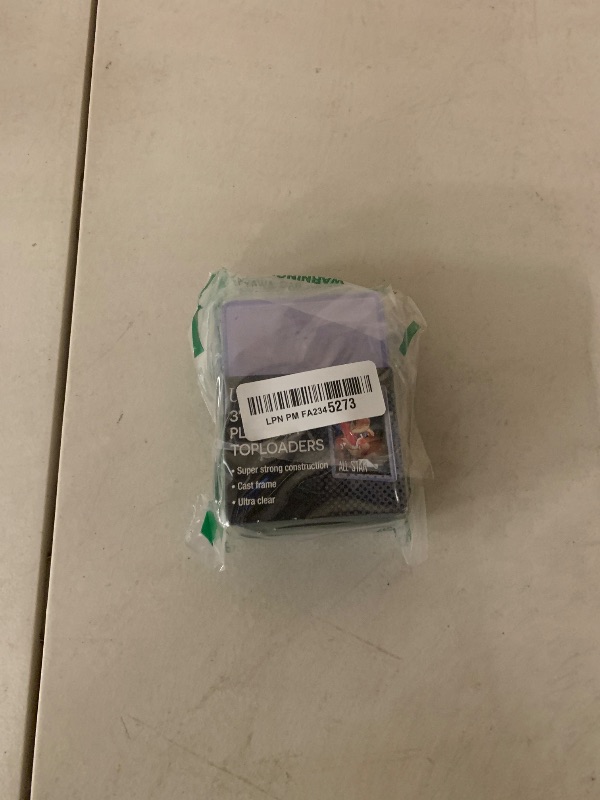 Photo 1 of 3" x 4" Ultra Clear Platinum Toploaders (25ct)