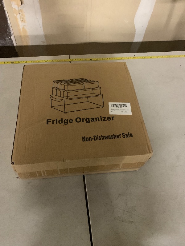 Photo 1 of 10 Pack Refrigerator Pantry Organizer Bins, Stackable Fridge Organizer Bins with Lids, Clear Plastic Food Storage Bins for Kitchen, Countertops, Cabinets, Fridge, Drinks, Fruits, Vegetable, Cereals