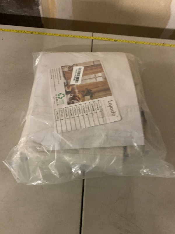 Photo 1 of 60 Inch Wide Linen Blackout Curtains for Living Room/Bedroom 84 Inch Length 2 Panels, Total Black Out Thermal Insulated Soundproof Grommet Boho Window Drapes White Liner for Modern Farmhouse, Natural