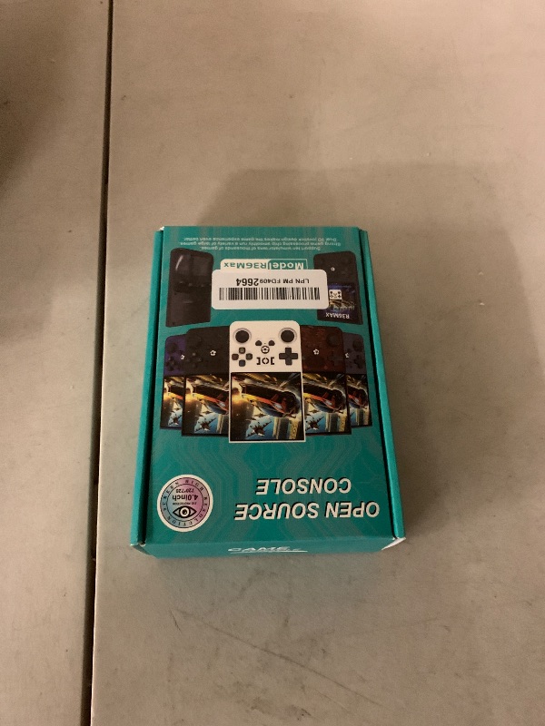 Photo 1 of 2025 Upgraded R36MAX Retro Handheld Game Console,128GB Built-in 22,000+ Classic Games,Portable Open Source Linux System,4.0-inch 4K HD IPS Screen & Video Player (White 128G)