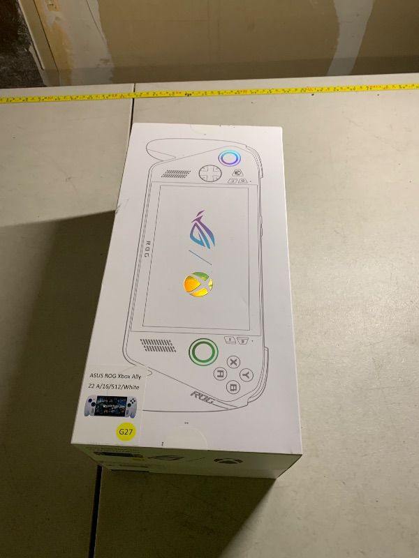 Photo 1 of ASUS ROG Xbox Ally – 7” 1080p 120Hz Touchscreen Gaming Handheld, 3-month Xbox Game Pass Premium included, AMD Ryzen Z2 A, 16GB RAM, 512GB SSD, White
