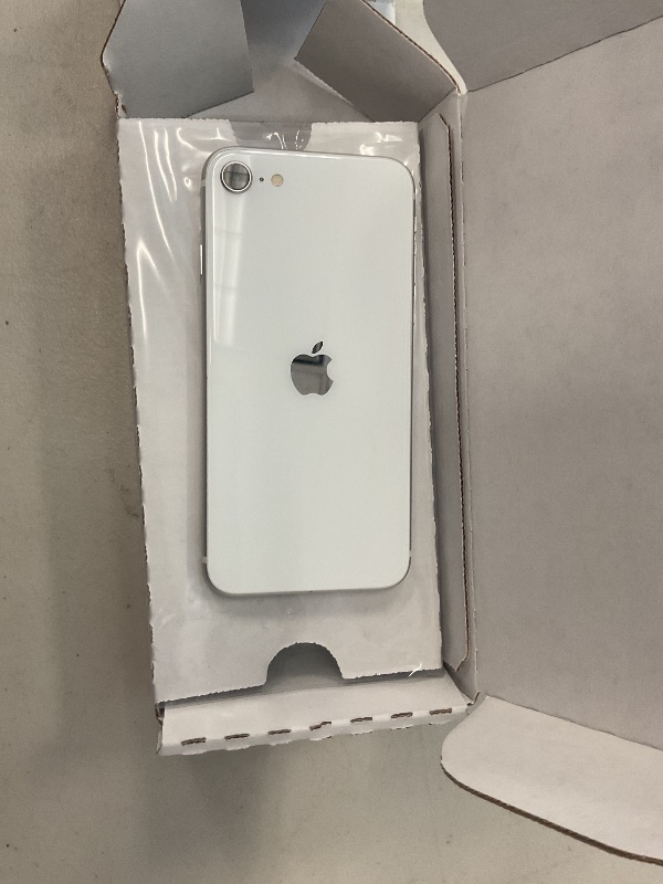 Photo 1 of Apple iPhone SE (2nd Generation), US Version, 64GB, White - Unlocked (Renewed)