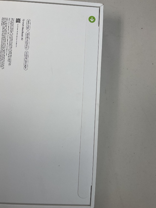 Photo 1 of Apple 2025 MacBook Air 13-inch Laptop with M4 chip: Built for Apple Intelligence, 13.6-inch Liquid Retina Display, 16GB Unified Memory, 512GB SSD Storage, 12MP Center Stage Camera, Touch ID; Sky Blue