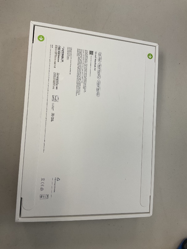 Photo 1 of Apple 2025 MacBook Air 13-inch Laptop with M4 chip: Built for Apple Intelligence, 13.6-inch Liquid Retina Display, 16GB Unified Memory, 512GB SSD Storage, 12MP Center Stage Camera, Touch ID; Sky Blue