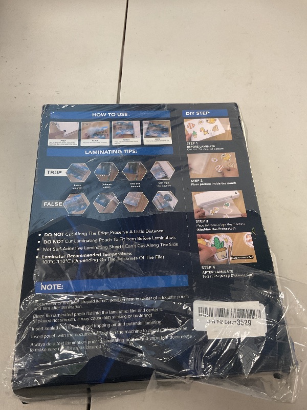 Photo 1 of BURVAGY 150 Pack 5 Mil Laminating Sheets, 9x11.5 Inches Thermal Laminating Pouches, for Laminator, Letter Size, Ultra Clear, Thick, Hold 8.5x11 Inches, Office School Supplies
