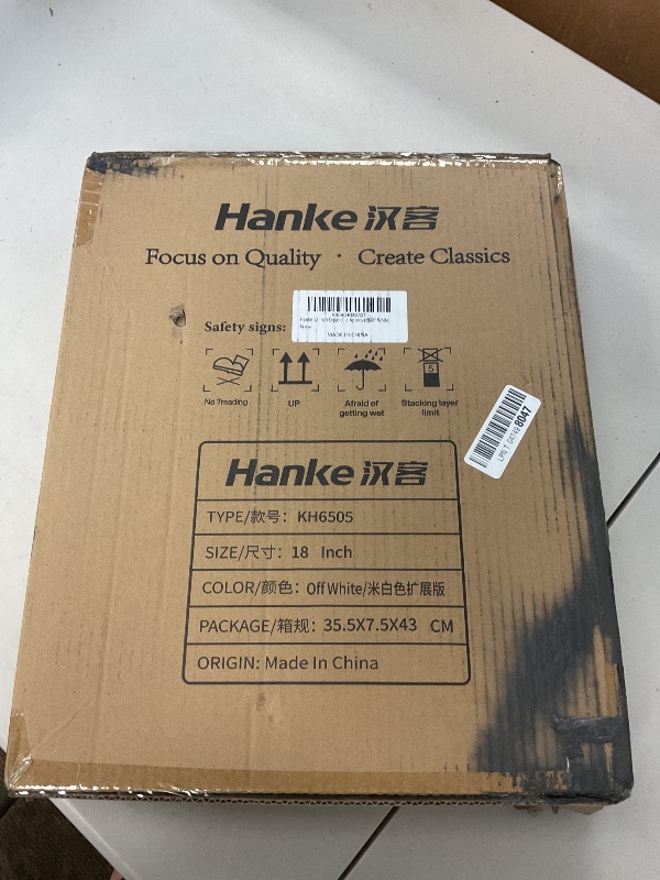Photo 1 of Hanke 18 Inch Expandable Travel Backpack for Women, Personal Item Backpack Work Backpack Woman Men Casual Daypack Backpacks Carry On Bag Backpacks for Airline Approved(Off White)
