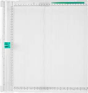 Photo 1 of 12x12 Inch Paper Trimmer with Scoring Board, Foldable Craft Paper Cutter and Scorer for Book Covers, Gift Boxes, Photos, and DIY Projects