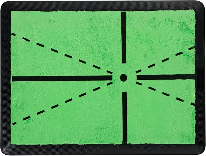 Photo 1 of Trademark Innovations Chipping Mat Golf Outdoor, Golf Pad for Practice, Golf Swing Mat Trainer