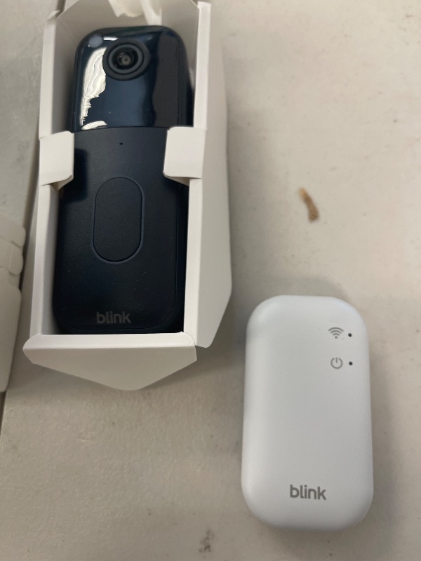 Photo 1 of Blink Video Doorbell (newest model) – Head-to-toe HD view, two-year battery life, and simple setup. Sync Module Core included – System (Black)