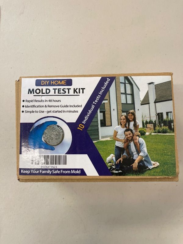 Photo 1 of Mold Testing Kit with 10 Individual Tests - DIY Mold Test Kit for Home - Includes Detailed Mold Identification Guide - Fast and Reliable Mold Detector for Home