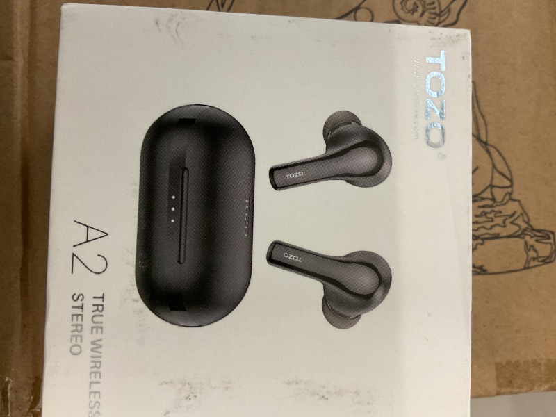 Photo 1 of OZO E2 Wireless Earbuds 10mm Drivers with Powerful Bass, App Customize 32 EQs, with 2 Mics AI Call Noise Cancellation, 30H Playtime, Bluetooth 5.3 Ear Buds, Comfort Fit in-Ear Headphones
Visit the TOZO Store