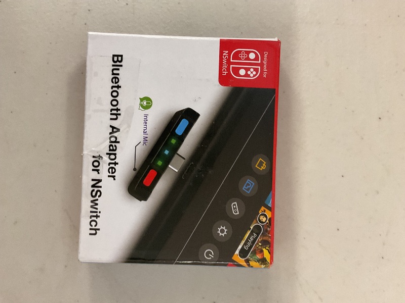 Photo 1 of HomeSpot Bluetooth Audio Adapter with USB-C, Built-in mic, for Nintendo Switch, PS4, PS5, PC, Supports Headphones mic, aptX Low Latency, Dual Headphones, in-Game Voice Chat Monster Hunter Theme