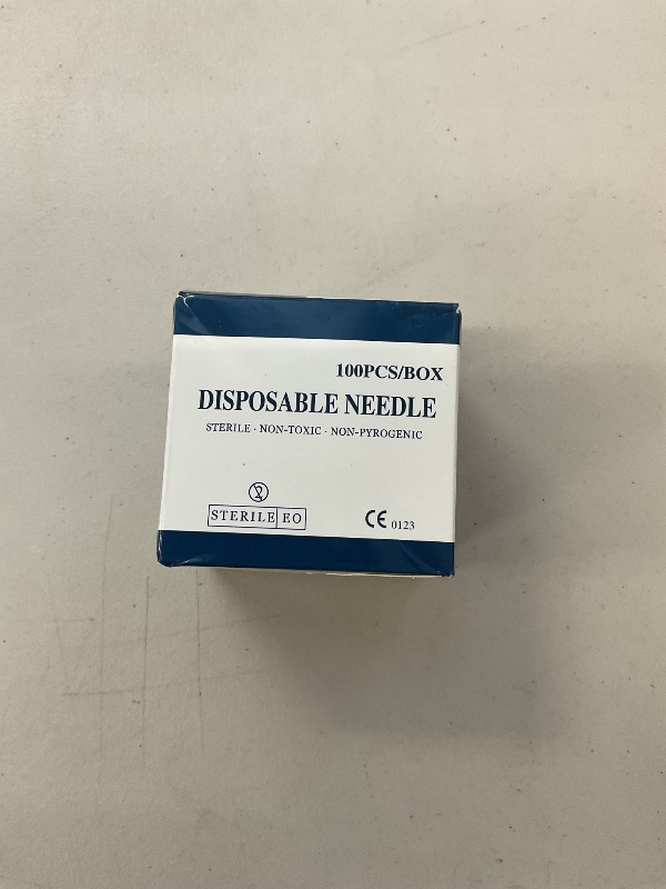 Photo 1 of 100 Pack 30G 1 Inch Luer Lock Industrial Dispensing Accessories, Individually Wrapped, Lab Tools, Suitable for Refilling Liquid, Inks