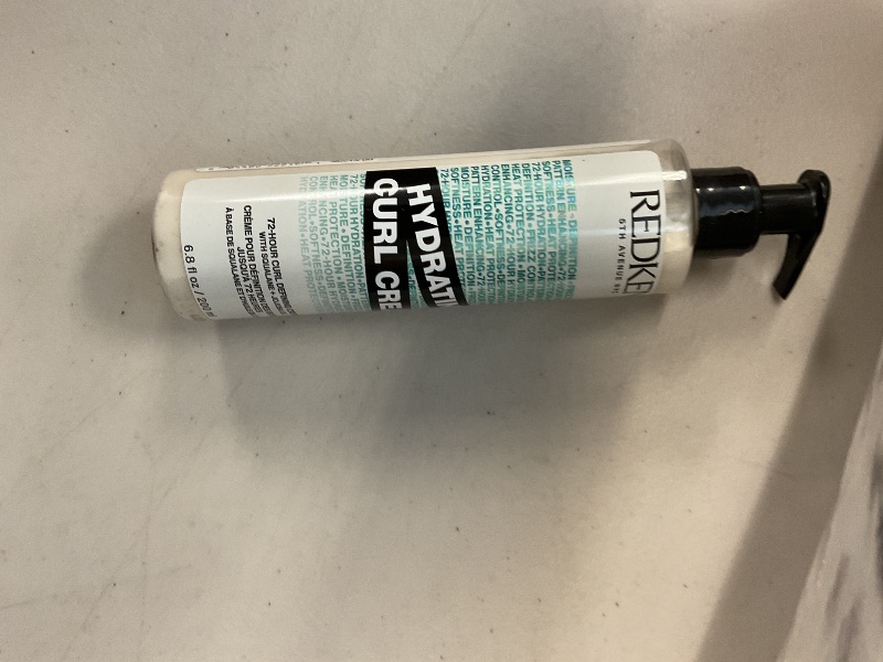 Photo 1 of Redken Hydrating Curl Cream - 72-Hour Curl Definition, Heat Protection up to 450°F, Silicone-Free & Paraben-Free